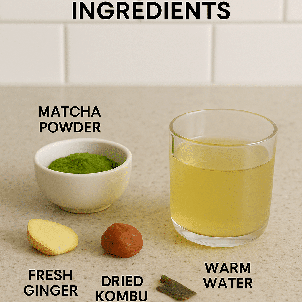 Japanese Mounjaro Recipe Ingredients for easy make