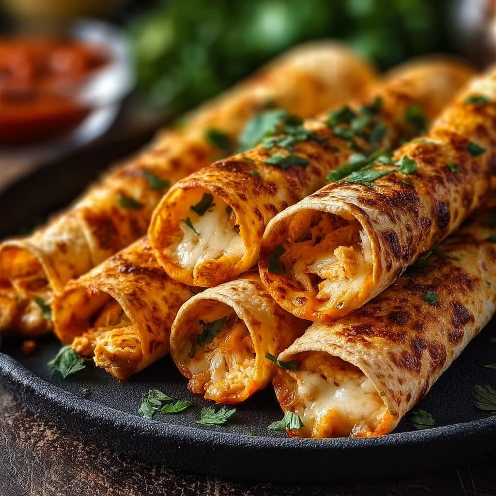 Crispy Chicken Taquitos 4 Crispy Chicken Taquitos