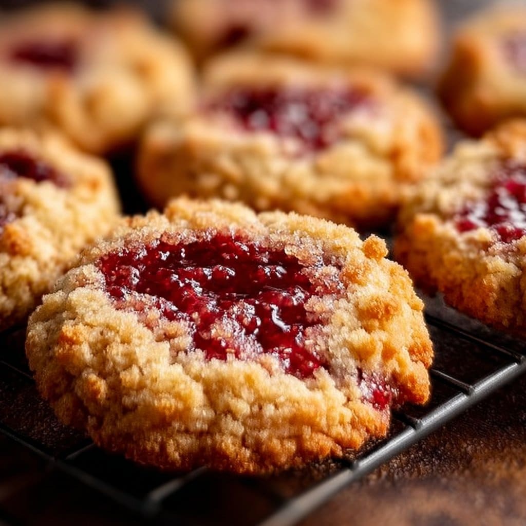 Buttery Raspberry Crumble Cookies 4 Buttery Raspberry Crumble Cookies