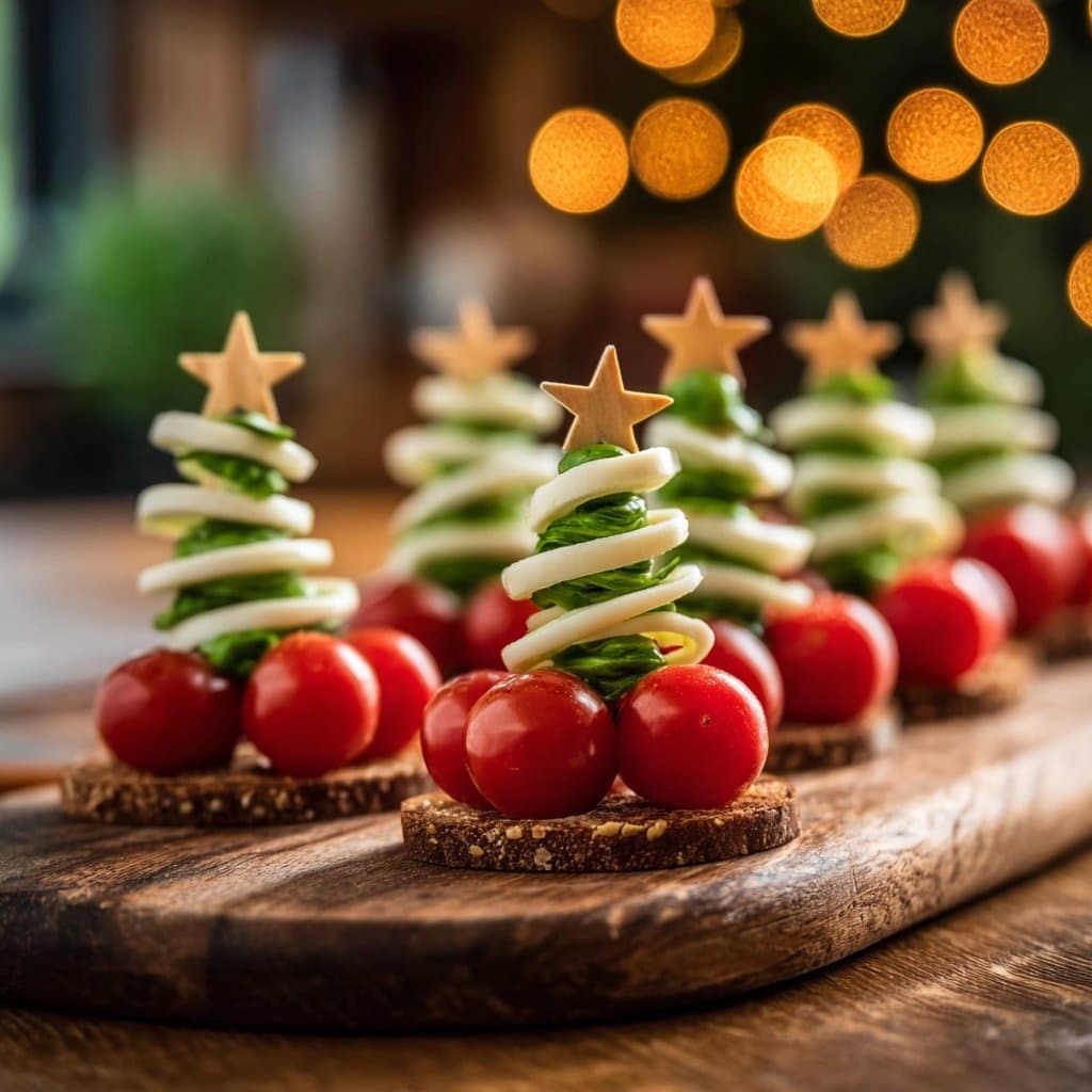 Mozzarella and Tomato Snack Men