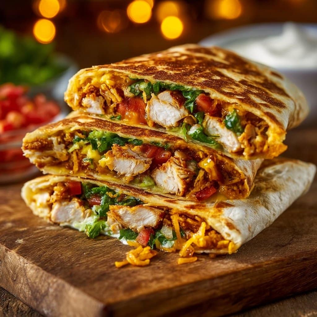 Chicken Crunch Wrap Better Than Takeout