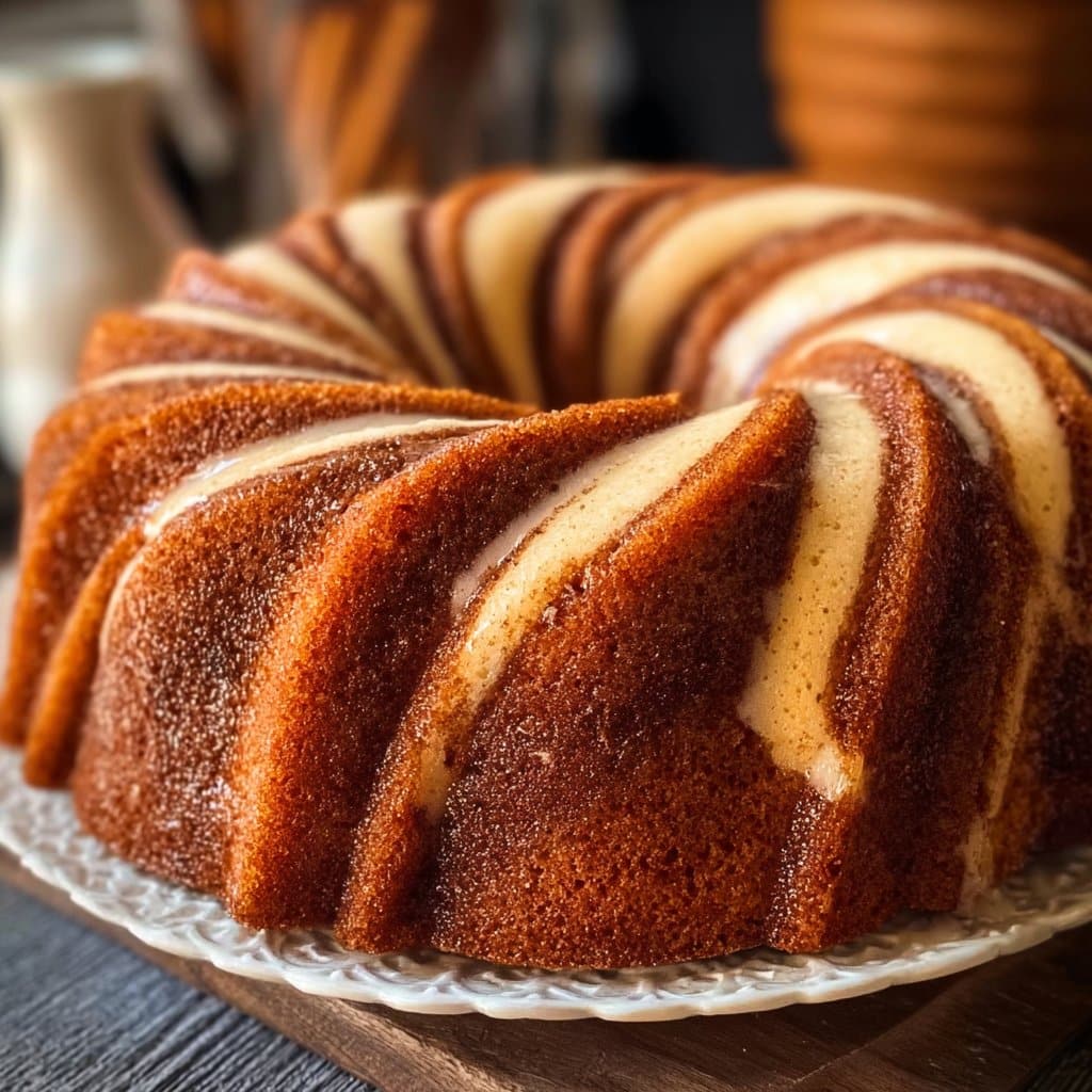 Cinnamon Swirl Bundt Cake
