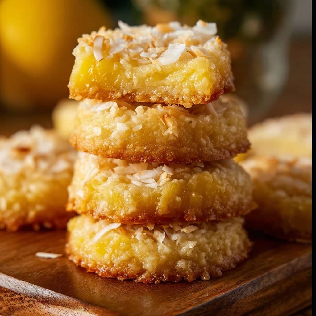 Pineapple Coconut Bars