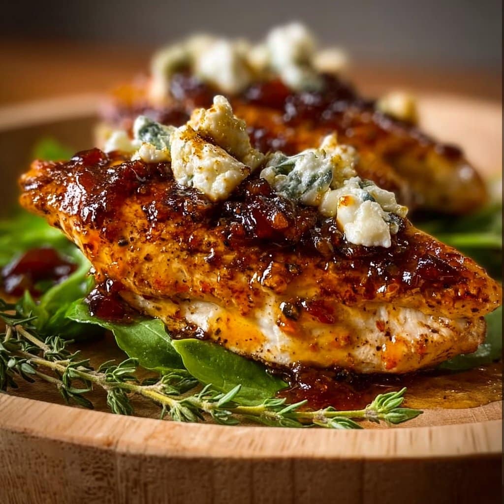 Hot Honey Infused Feta Chicken