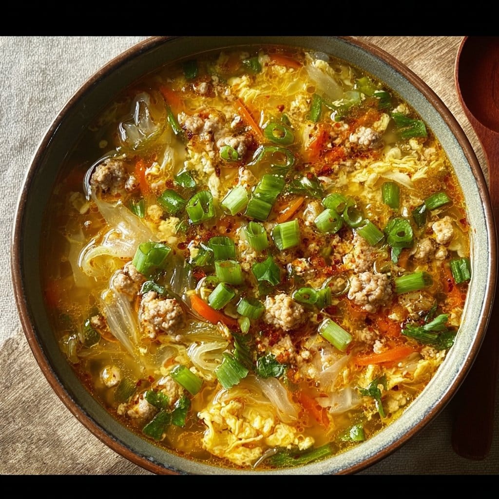 Hearty One-Pot Egg Roll Soup