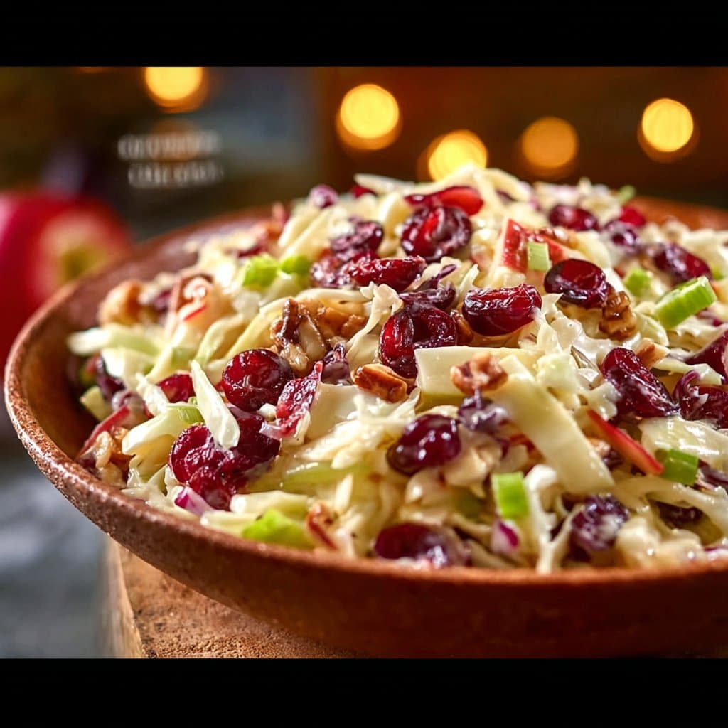Zesty Apple Cranberry Coleslaw 4 Zesty Apple Cranberry Coleslaw