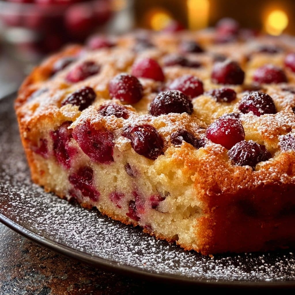 Cranberry Orange Breakfast Cake 4 Cranberry Orange Breakfast Cake