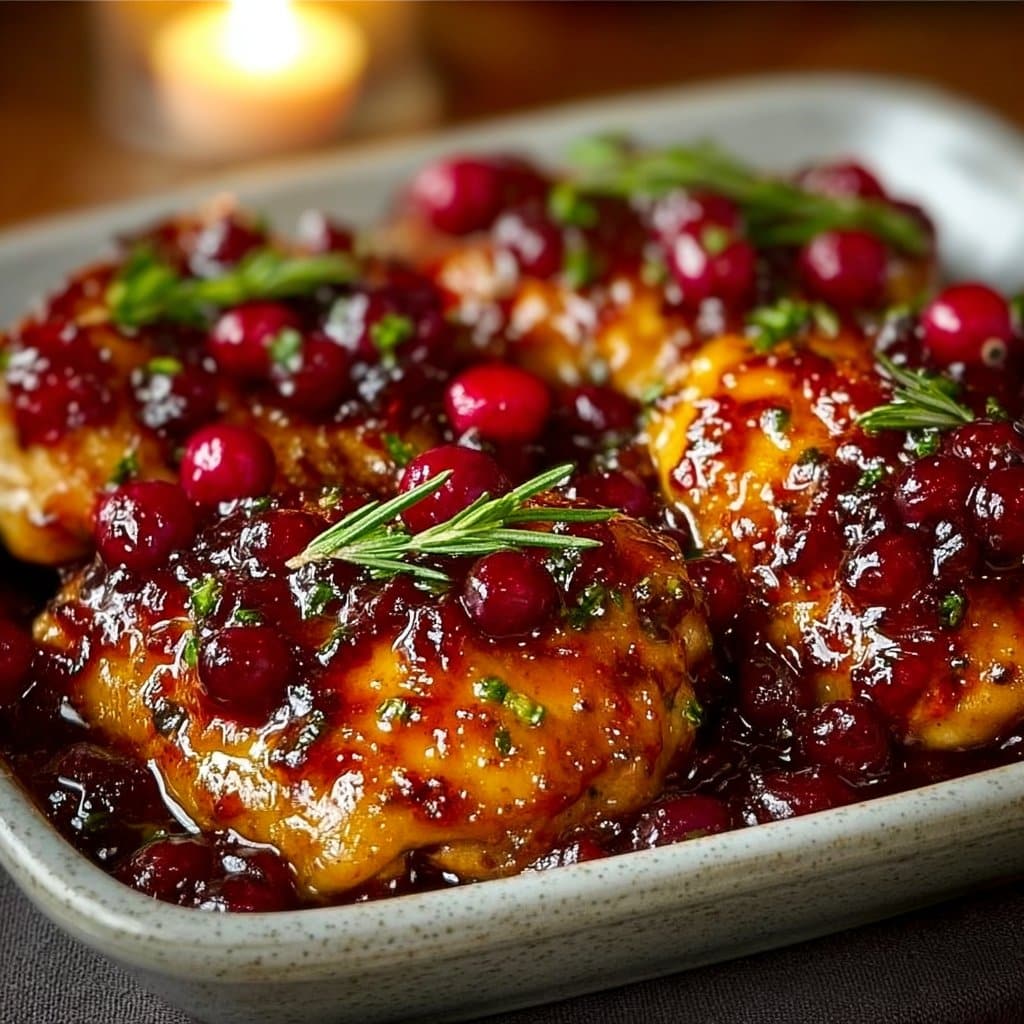 Cranberry Orange Glazed Chicken 4 Cranberry Orange Glazed Chicken
